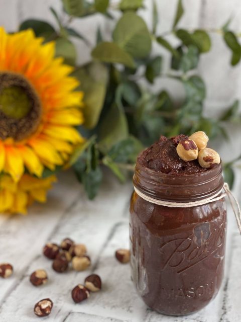 Hazelnut vegan nutella